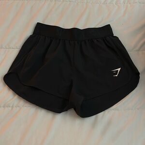 Gymshark 3 in inseam black shorts
